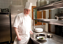 Load image into Gallery viewer, Universal Chef Hat: Pleat print non-woven 7.5″ high