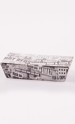 Newsprint Food Box QAR Supplies 