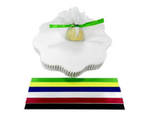 Load image into Gallery viewer, White Muslin Lemon Wraps with Free Ribbon Ties